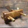 Vintage Alex Mathieson & Son No: 5A Beechwood & Brass Skew Bladed Fillister Plane