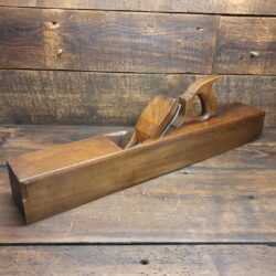 Nice Vintage Carpenter’s 25” Extra-Long Beechwood Trying Plane - Lapped flat