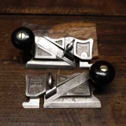 Antique Pair Stanley USA Side Rebate Planes No’s: 98 & 99 Pat. Dated 1895 - Good Condition