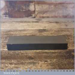 Vintage 6 ¾” x 1 ¾” Medium-Fine Grit Oil Stone Probably India - Good Condition