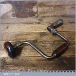 Vintage Millers Falls Co USA No: 322 Carpenter’s Ratchet Brace 10” Swing - Good Condition