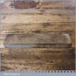 Vintage 8 ¼” x 1 ¾” Medium Grit Oil Stone - Lapped flat
