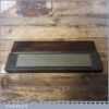 Vintage 9” x 1 ¾” Natural Fine Grade Honing Stone In Box - Lapped Flat