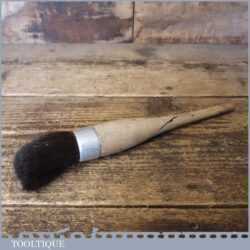 Vintage No:16 Beechwood Handled Vulka Set Squirrel Artist’s Sash Brush - Unused