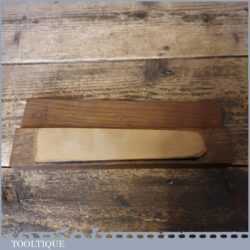 Unusual Vintage 7” x 1 ½” Natural Coticule Fine Grade Honing Stone - Lapped Flat