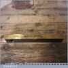 Vintage E. Preston & Sons 12” Mahogany & Brass Spirit Level - Good Condition