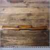 Vintage Beechwood Spokeshave With 2 ¼” Cutter - Good Condition
