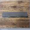 Vintage 5” x 1” Natural Welsh Slate Fine Grade Honing Stone - Lapped Flat
