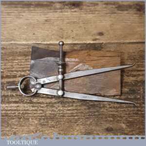 Vintage Moore & Wright 5 ½” Inside Steel Spring Dividers - Refurbished Vintage Moore & Wright 5 ½” Inside Steel Spring Dividers - Refurbished