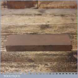 Vintage 7” x 2” India Oil Stone - Good Condition Lapped Flat