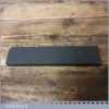 Vintage 8” x 1 ¾” Fine Grade Natural Welsh Slate Honing Stone - Lapped Flat