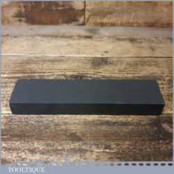 Vintage 8” x 2” Fine Grade Black Natural Honing Oil Stone - Lapped Flat