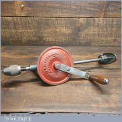 Vintage Fleetway Clipper Suffolk Iron Foundry 1920 2-Speed Breast Drill Gut Buster