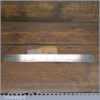 Vintage No: 28 J Rabone 12” Double Sided Imperial Steel Ruler - Good Condition