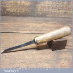 Vintage Ward & Payne Carpenter’s 1/8” Cast Steel Mortice Chisel - Sharpened Honed
