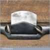 Unusual Vintage Flat Soled Metal Spokeshave Probably German - Fully Refurbished