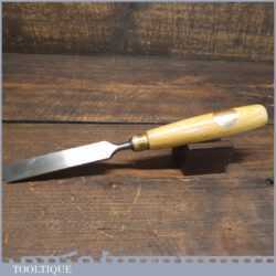 Vintage W. Marples & Sons carpenter’s 3/4” firmer chisel