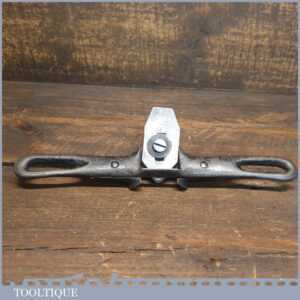 Vintage Marples Chamfer Spokeshave Unusual Shaped Iron - Good Condition