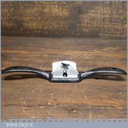 Vintage Edward Preston & Sons No: 1380 Flat Soled Metal Spokeshave - Fully Refurbished