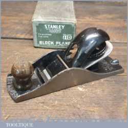 Vintage Stanley England No: 110 Block Plane - Refurbished Ready To Use