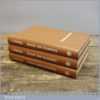 Three Vintage Woodworking Books By Alfred E Bridgwood