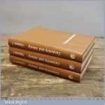 Three Vintage Woodworking Books By Alfred E Bridgwood