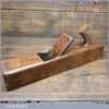 Unusual Antique John Moseley Coachbuilders 17” Beechwood Door Check Plane