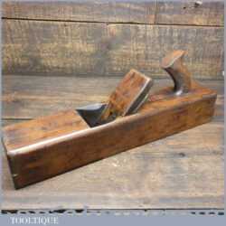 Unusual Antique John Moseley Coachbuilders 17” Beechwood Door Check Plane