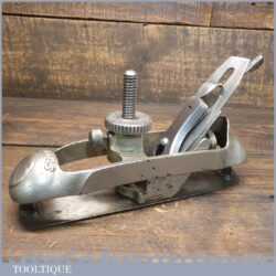 Vintage Stanley Victor USA No: 20 Nickel Plated Circular Compass Plane - Fully Refurbished