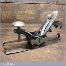 Vintage Stanley Rule & Level Co USA No: 113 Circular Compass Plane - Fully Refurbished