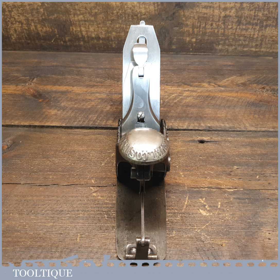 Vintage Stanley Rule & Level Co USA No 113 Circular Compass Plane