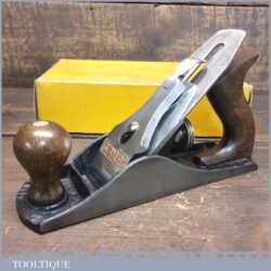Vintage Boxed Stanley England No: 4 Smoothing Plane - Fully Refurbished
