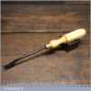 New Old Stock Vintage S.J. Addis 3/4” No: 21 Wood Carving Spoon Bit Chisel