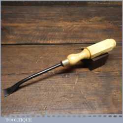 New Old Stock Vintage S.J. Addis 3/4” No: 21 Wood Carving Spoon Bit Chisel