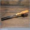 New Old Stock Vintage S.J. Addis 3/4” No: 11 Straight Wood Carving Deep Gouge Chisel