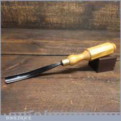 New Old Stock Vintage S.J. Addis 1/2” No: 17 Curved Wood Carving Gouge Chisel