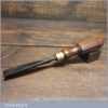 New Old Stock Vintage Henry Taylor Acorn 3/4” No: 39 Straight Wood Carving V Parting Chisel