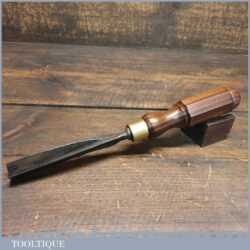 New Old Stock Vintage Henry Taylor Acorn 3/4” No: 39 Straight Wood Carving V Parting Chisel