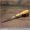 New Old Stock Vintage German Made Hero 1/4” No: 19 Curved Wood Carving Gouge Chisel