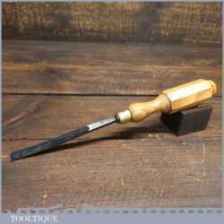 New Old Stock Vintage German Made Hero 3/8” No: 13 Curved Wood Carving Gouge Chisel