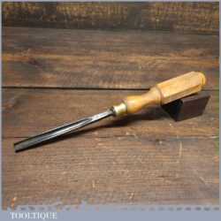 New Old Stock Vintage German Made Hero 3/8” No: 11 Straight Wood Carving Gouge Chisel