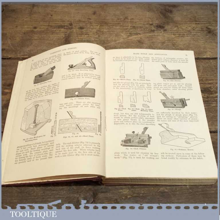 Vintage Woodworkers Cassell’s Carpentry And Joinery Book Paul N