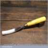 Superior Vintage J. B. Addis & Sons 1” Curved Wood Carving Gouge Chisel