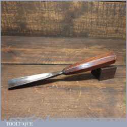Superior Vintage Henry Taylor Acorn Brand 1” No: 93 Straight Wood Carving Gouge Chisel