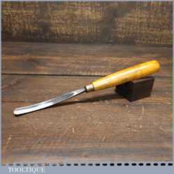 Superior Vintage J. B. Addis & Sons 3/8” Curved Wood Carving Gouge Chisel