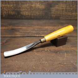 Superior Vintage J. B. Addis & Sons 25/32” Curved Wood Carving Gouge Chisel