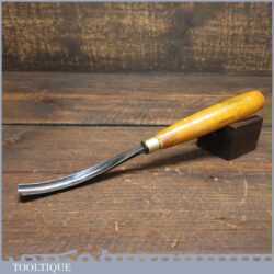 Superior Vintage J. B. Addis & Sons 15/32” Curved Wood Carving Gouge Chisel