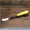 Superior Vintage J. B. Addis & Sons 1 1/32” Curved Wood Carving Gouge Chisel