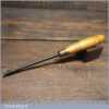 Superior Vintage 7/16” Back Bent Woodcarving Spoon Gouge Chisel Refurbished