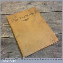 Vintage Book The Woodworker By Percival Marshall
